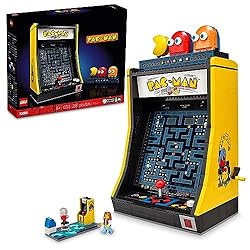 LEGO Icons PAC-Man Arcade Building Kit, Build a Replica Model of a Classic Video Game, Nostalgic Gift Idea for Fans of Retro Video Games and Retro Décor, Includes PAC-Man, Blinky and Clyde, 10323