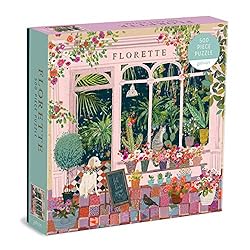 Galison - Florette Puzzle, 500 Pieces, 20” x 20”